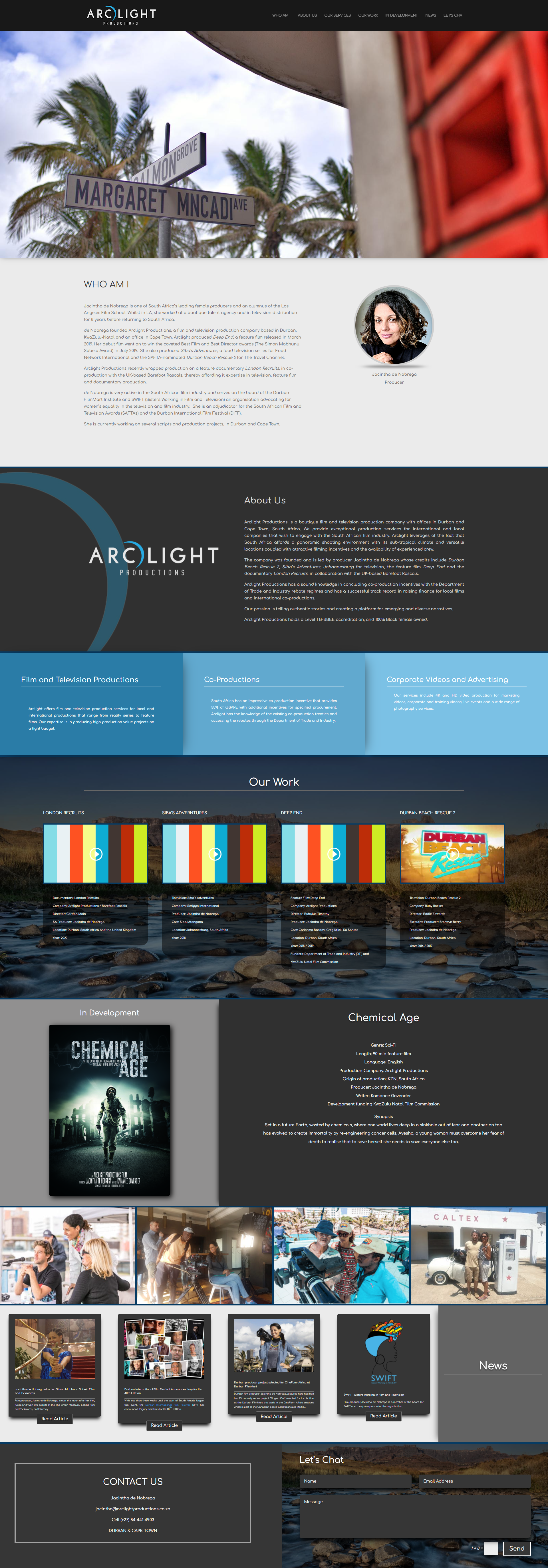 arclightproductionWebsite
